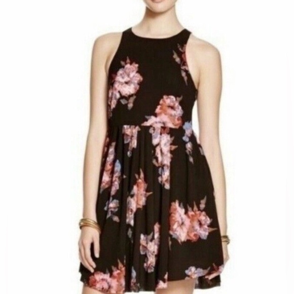 Free People | Flutter By Pleated Cloud Floral Combo Dress - Picture 1 of 7